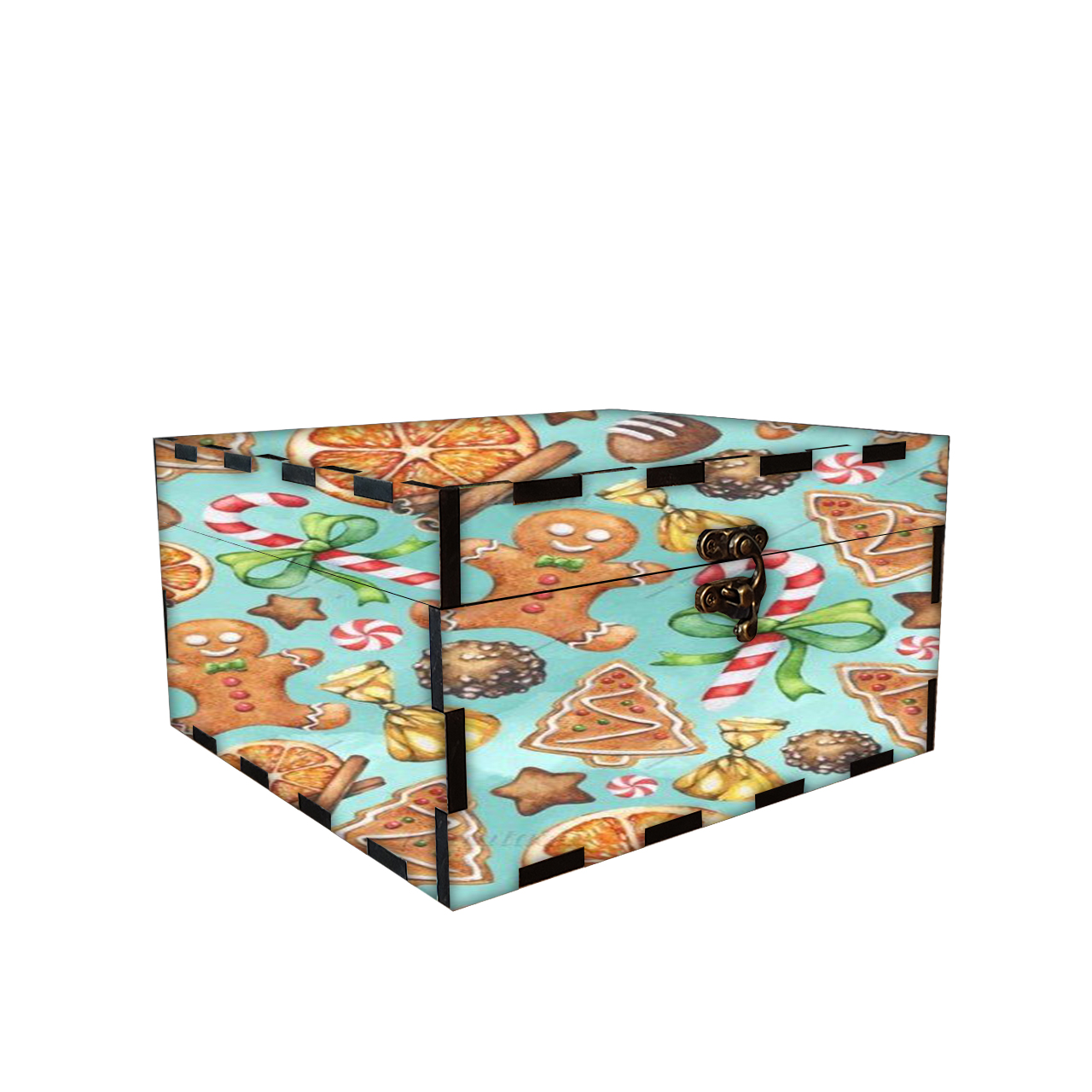 جعبه هدیه مدل کریسمس کد 137