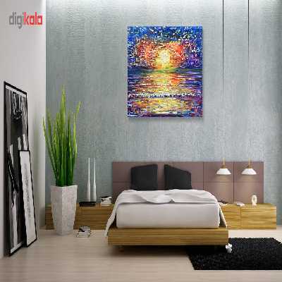 تابلو شاسی چاپ سی طرح غروب آفتاب