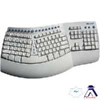کیبورد استوک اورجینال آرگونومیک دل