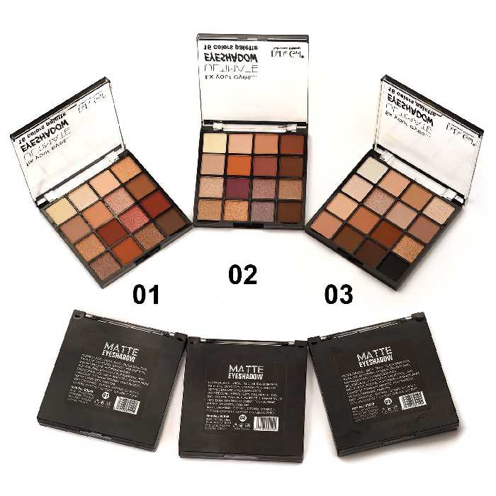 پالت سایه چشم دودو گرل  16 رنگ شماره یک -  DuDu Gril -  آرایشی مگامال