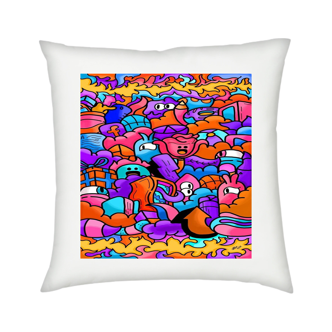 کاور کوسن مدل کارتونی کد 2022