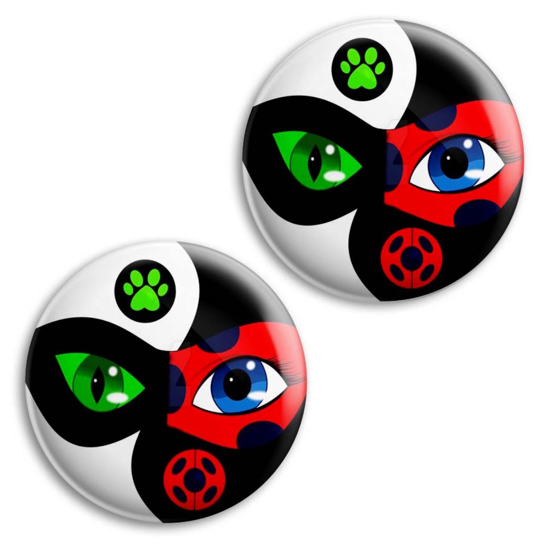 پیکسل پرمانه طرح کفشدوزکی کد pm2n.646 مجموعه 2 عددی