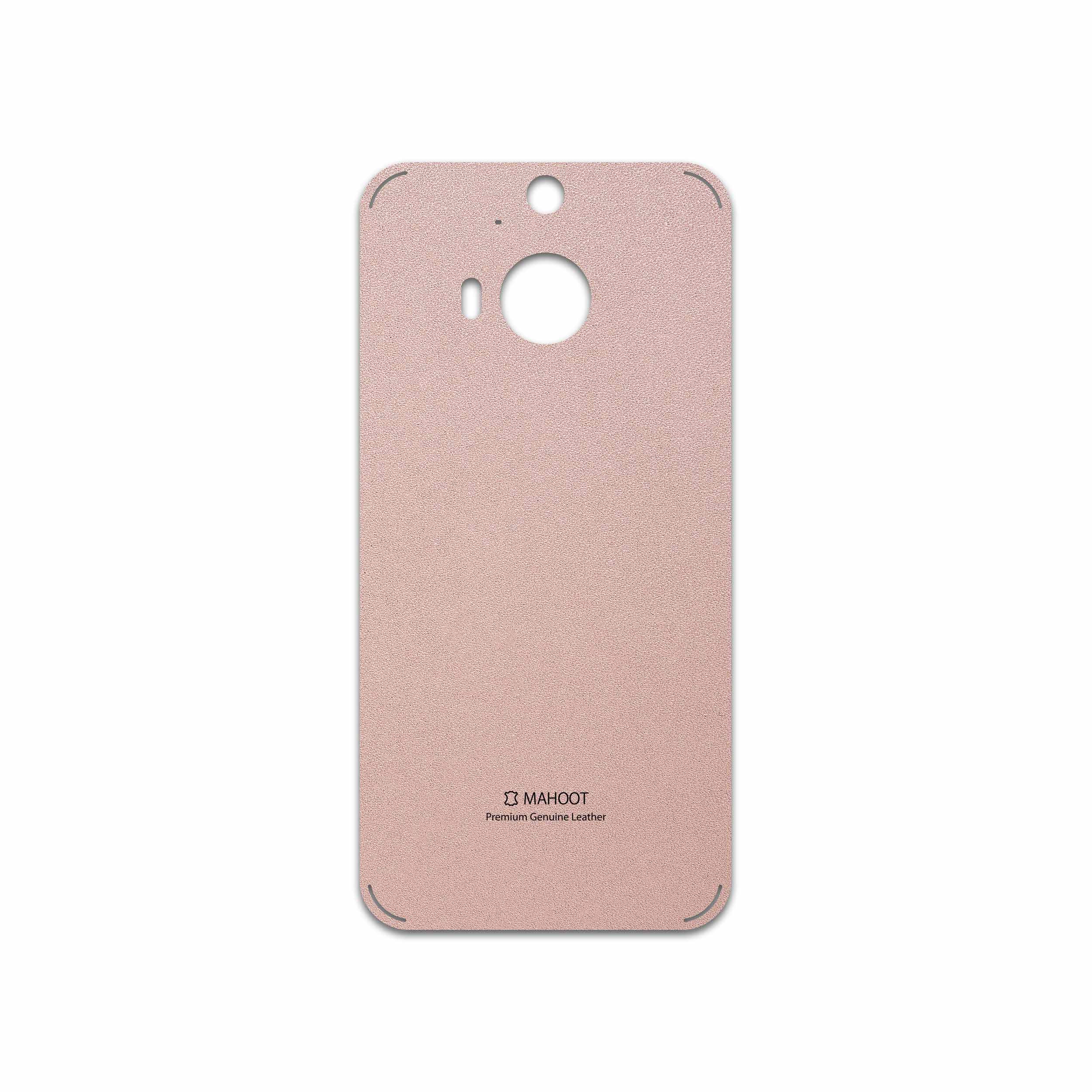 برچسب پوششی ماهوت مدل Rose Gold Leather مناسب برای گوشی موبایل اچ تی سی One M9 Plus