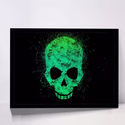 تابلو مدل skull کد F-12046
