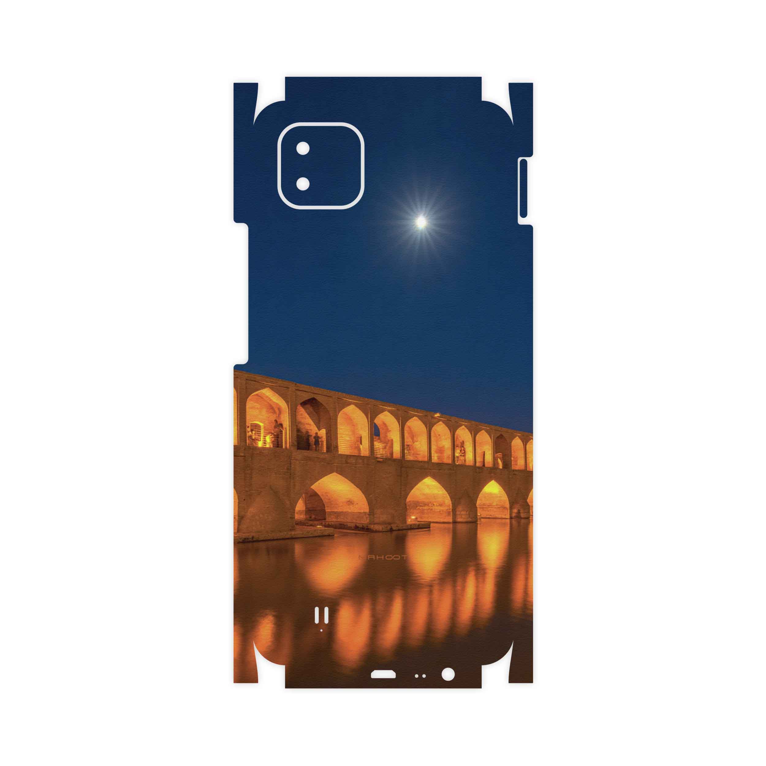 برچسب پوششی ماهوت مدل Si-O-Se-Pol-FullSkin مناسب برای گوشی موبایل ریلمی C11 2021