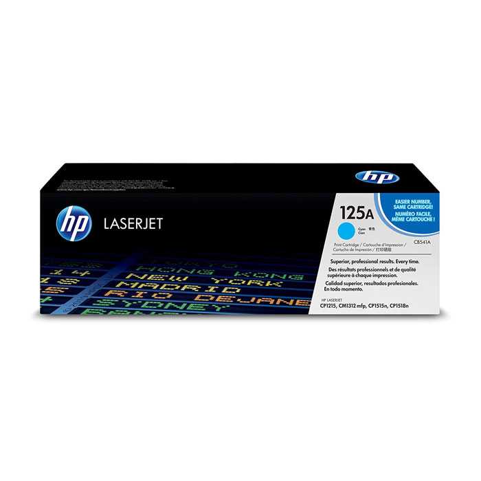 تونر کارتریج لیزری آبی اچ پی HP 125A