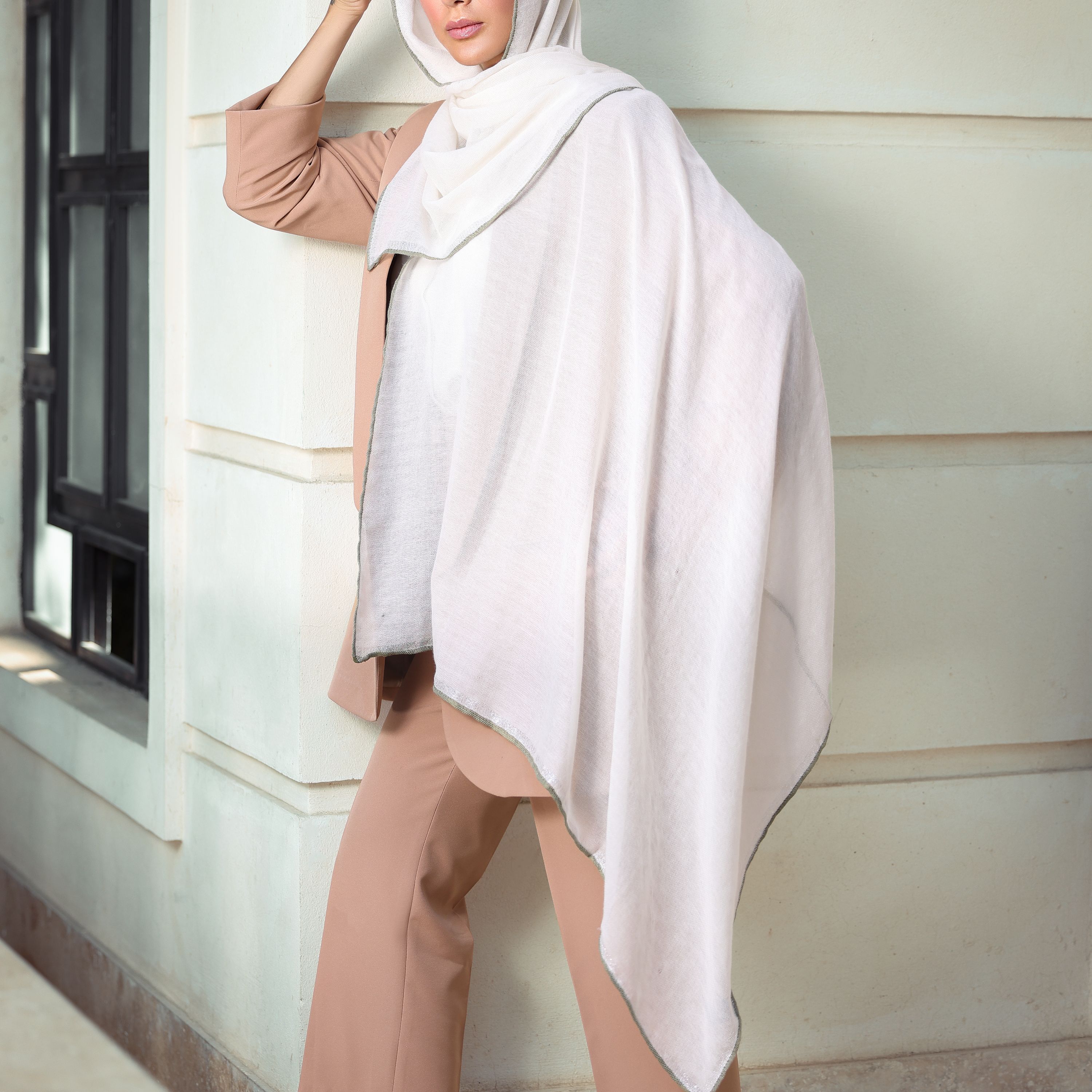 شال نخی ساده7