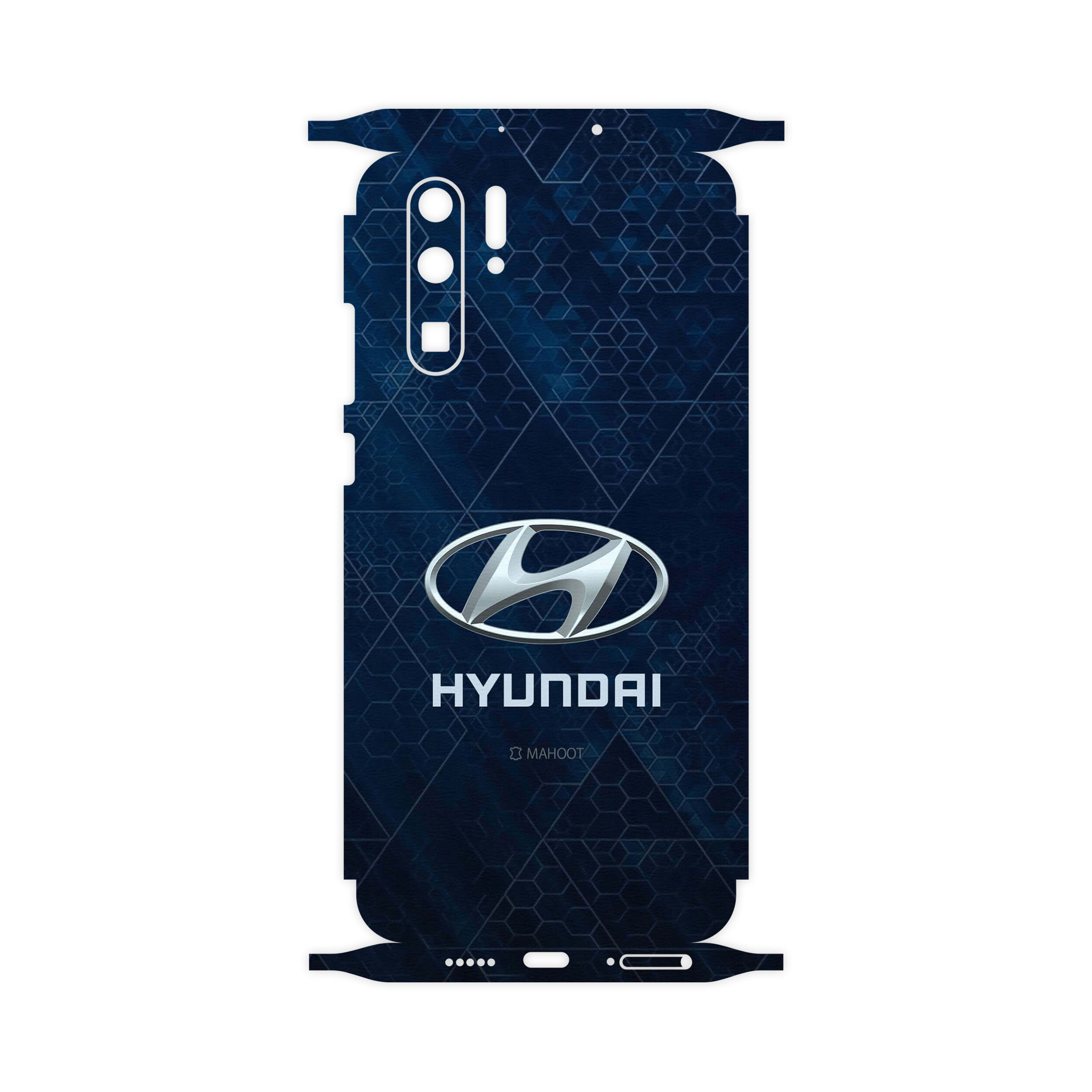 برچسب پوششی ماهوت مدل Hyundai-FullSkin مناسب برای گوشی موبایل هوآوی P30 Pro