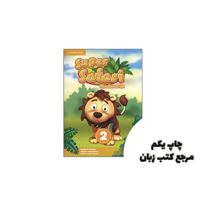 Super Safari Level 2 Flashcards ( فلش کارت ) نویسنده Herbert Puchta , Günter Gerngross , Peter Lewis Jones