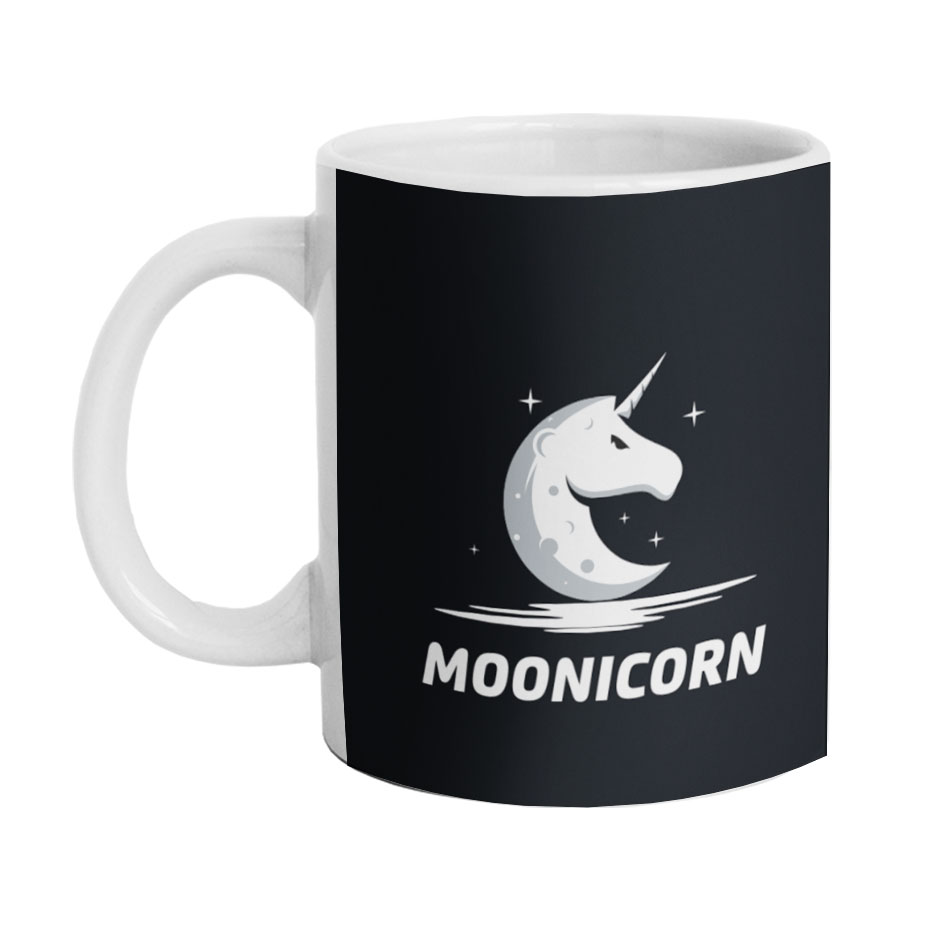 ماگ دارلی طرح Moonicorn مدل DarlyM766