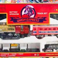 اسباب بازی قطار دودزا بهمراه ایستگاه