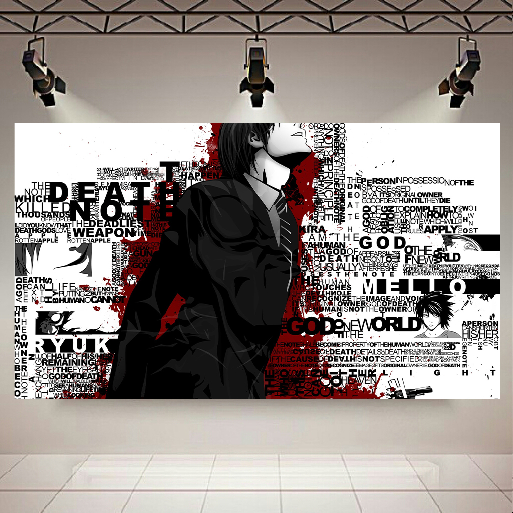 تابلو شاسی طرح انیمه مدل Death note کد AR3190