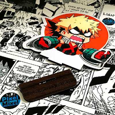 استند رومیزی مدل انیمه مدرسه قهرمانانه من باکوگو