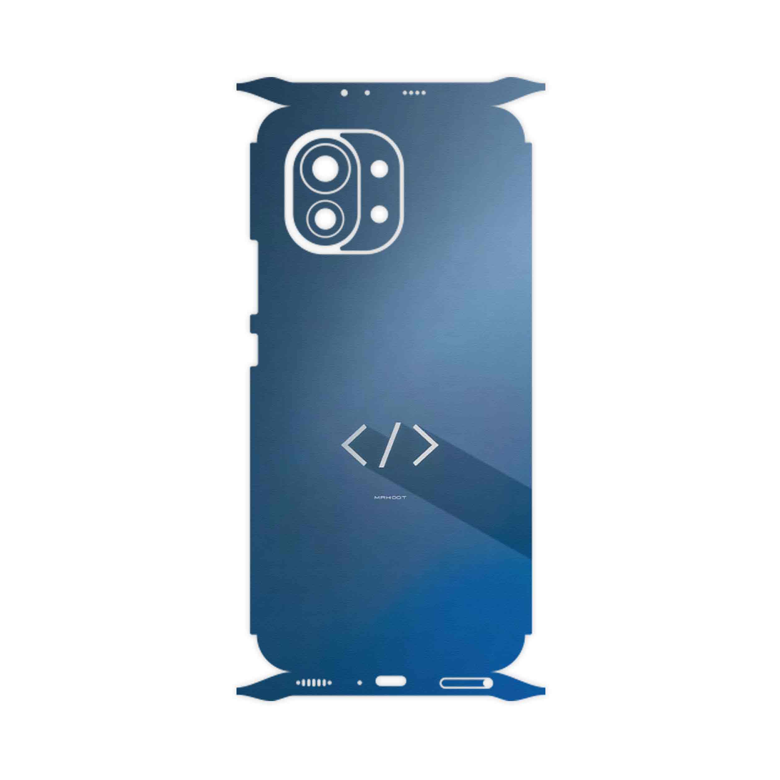 برچسب پوششی ماهوت مدل Minimal Coding icon-FullSkin مناسب برای گوشی موبایل شیائومی Mi 11 5G