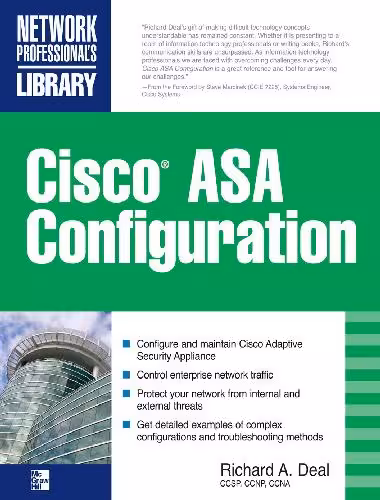 خرید و دانلود نسخه کامل کتاب Cisco ASA Configuration