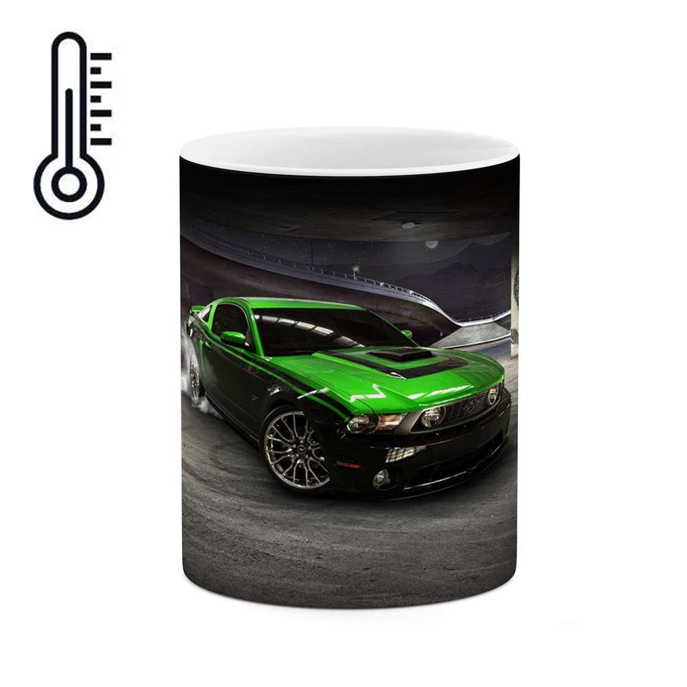 ماگ حرارتی طرح ماشین فورد موستانگ مدل mgh11550