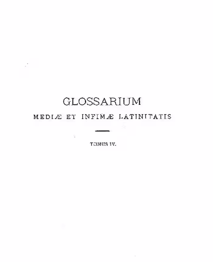 خرید و دانلود نسخه کامل کتاب GLOSSARIUM mediae et infimae Latinitatis. GHIK