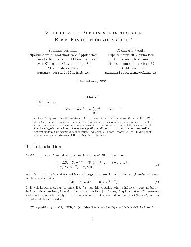 خرید و دانلود نسخه کامل کتاب Multipulse phases in k-mixtures of Bose-Einstein condensates