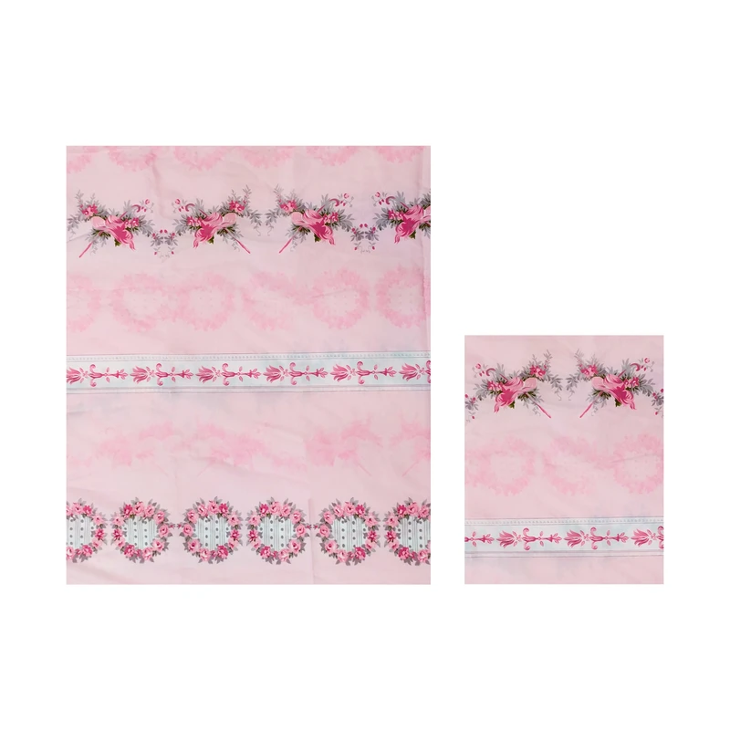 سرویس ملحفه آدنو مدل مهتاب کد IR74 یک نفره 2 تکه