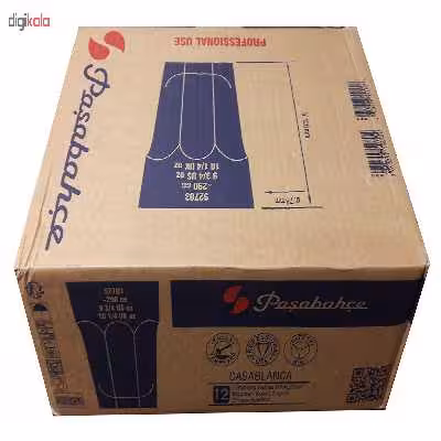 لیوان پاشاباغچه سری کازابلانکا کد 52703 بسته 12 عددی