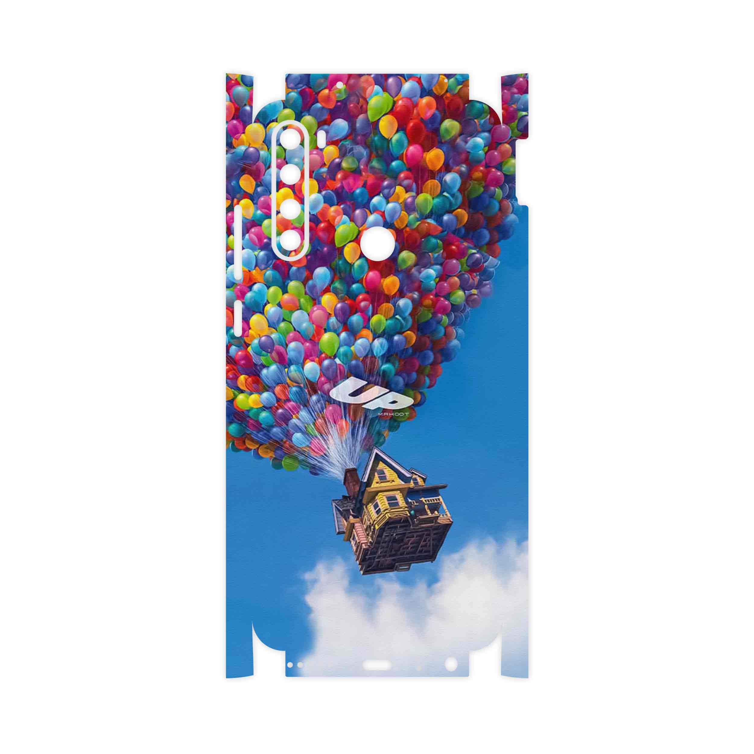 برچسب پوششی ماهوت مدل UP-FullSkin مناسب برای گوشی موبایل شیائومی Redmi Note 8T