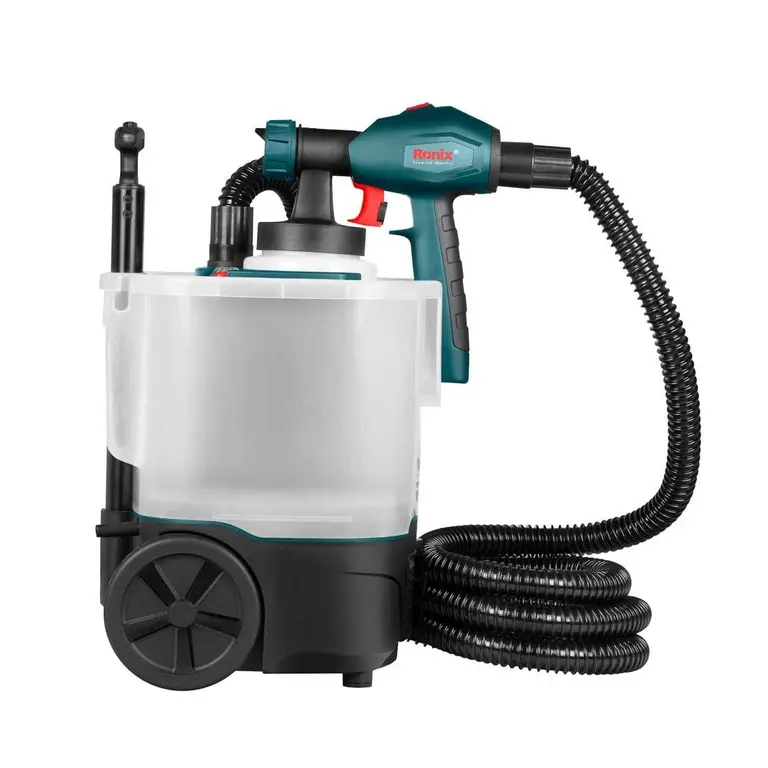 پیستوله برقی 750 وات به همراه چرخ دستی رونیکس کد محصول: 1375T   گارانتی اصلی شرکت رونیکس