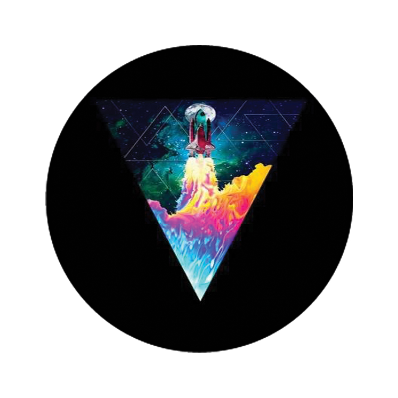 زیر لیوانی مدل رنگی کد 873