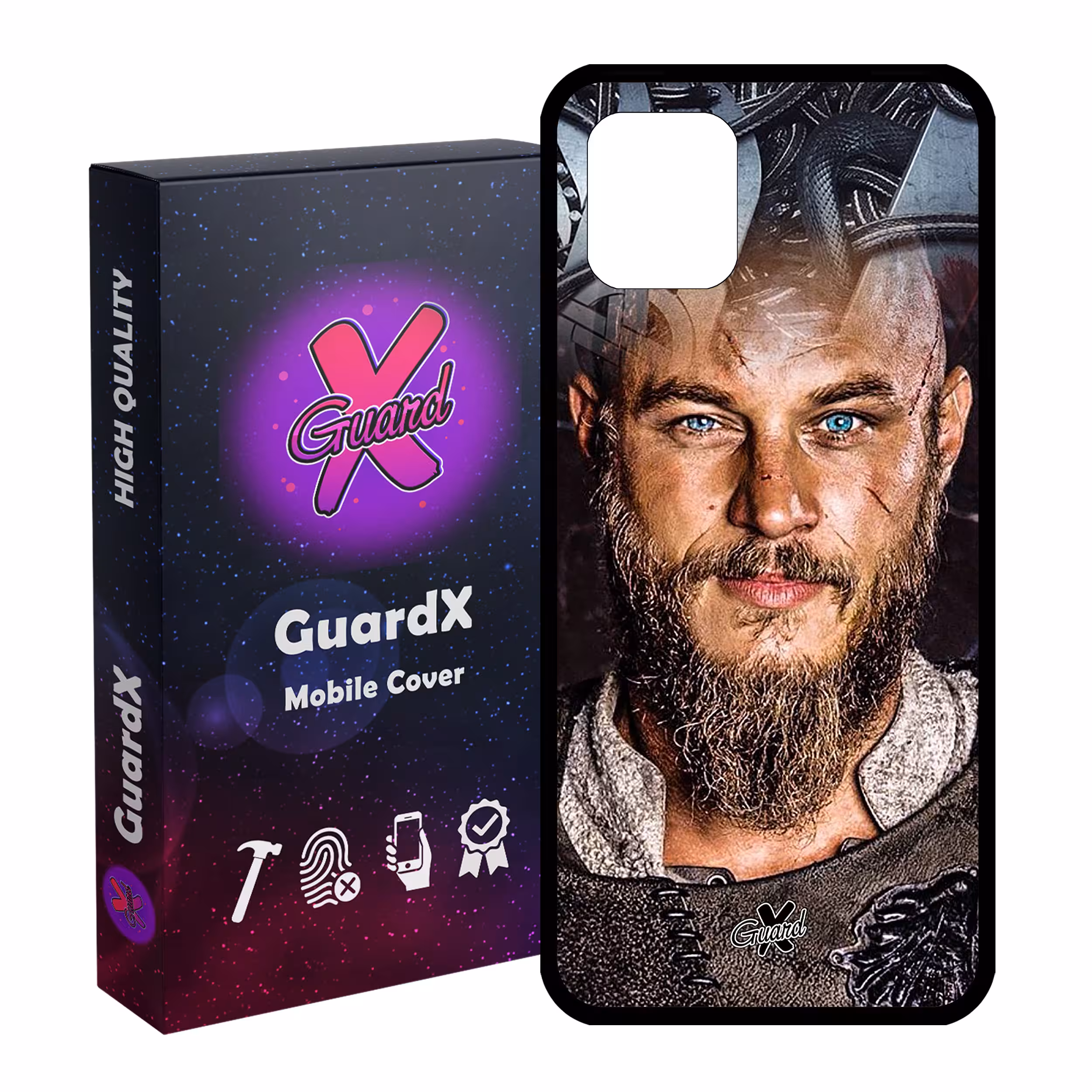کاور گارد ایکس طرح Vikings مدل Glass10240 مناسب برای گوشی موبایل سامسونگ Galaxy Note 10 Lite