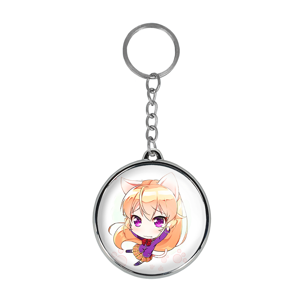 جاکلیدی خندالو مدل ارینا انیمه جنگ غذاها طرح دوطرفه کد 1699717004