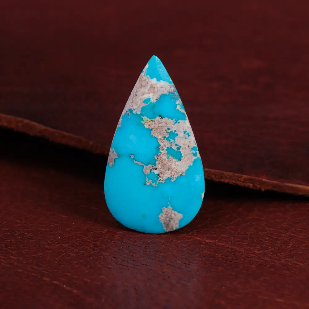 نگین فیروزه شجری کد 15305 - جواهری مشاهیر