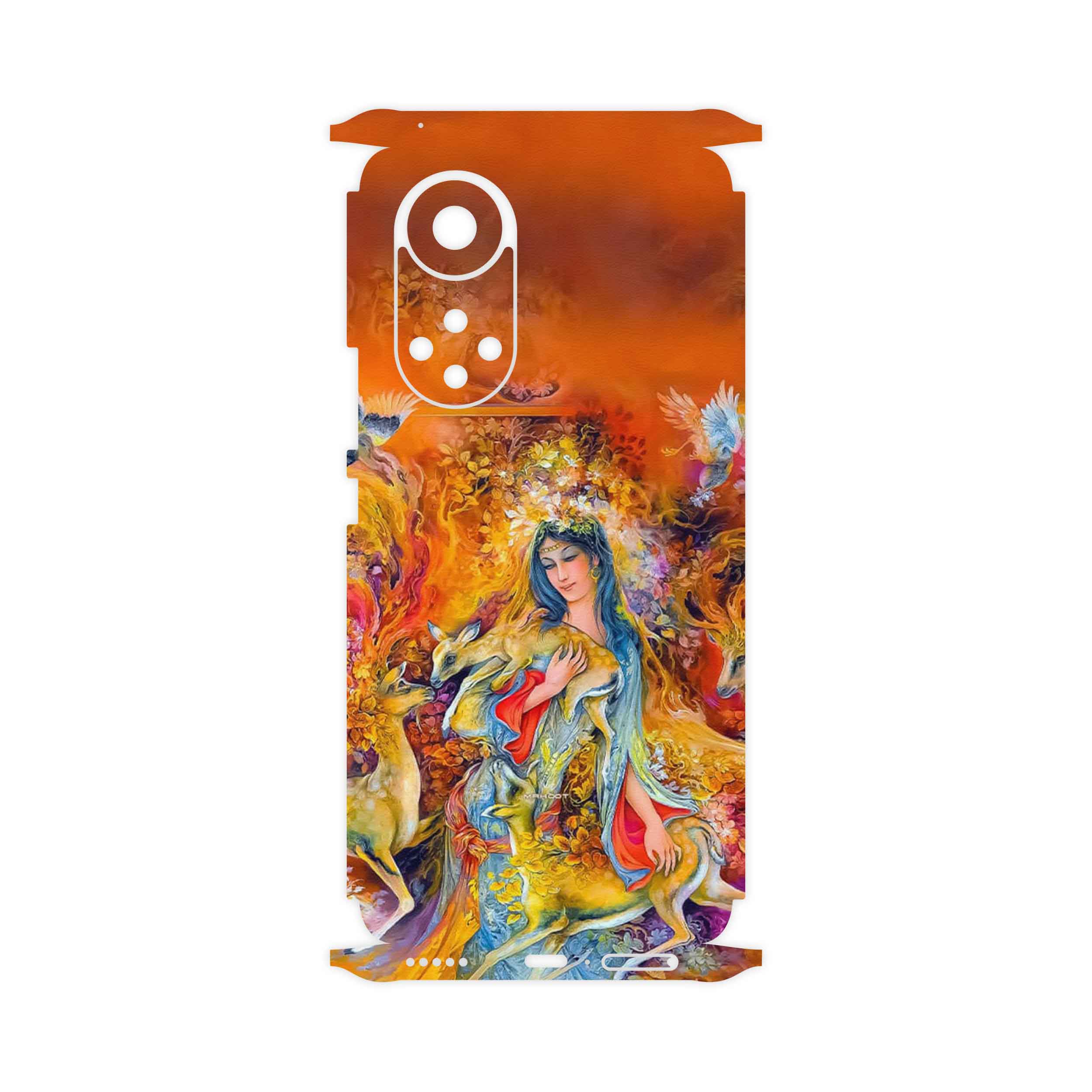 برچسب پوششی ماهوت مدل Persian miniature 2-FullSkin مناسب برای گوشی موبایل هوآوی Nova 9