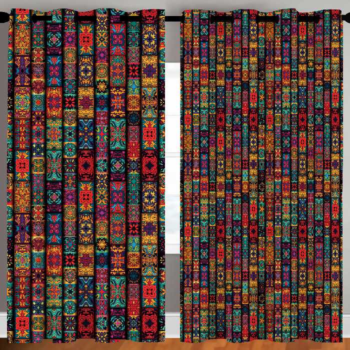 پرده مدل C31-50525 سایز 290×140 سانتی‌متر