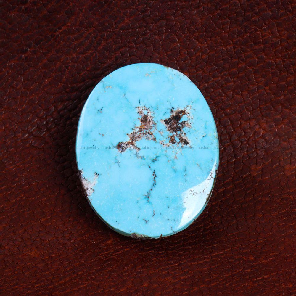 نگین فیروزه شجری کد 13943 - جواهری مشاهیر