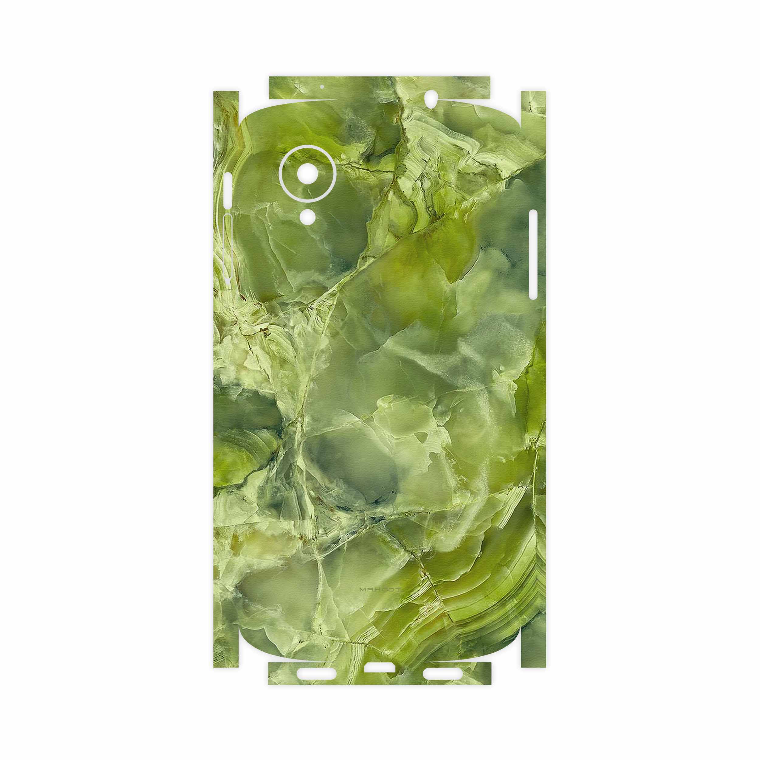 برچسب پوششی ماهوت مدل Green Crystal Marble-FullSkin مناسب برای گوشی موبایل گوگل Nexus 5