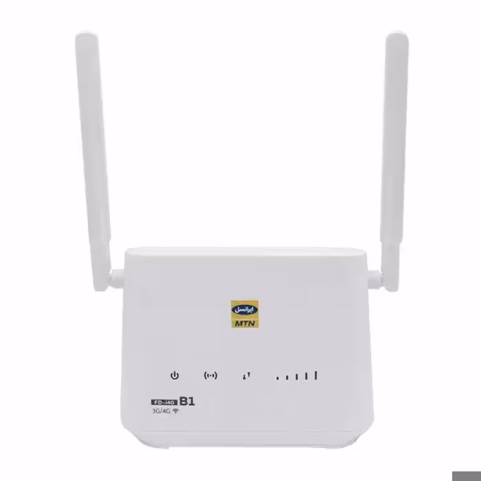 مودم 4G LTE ایرانسل مدل i40 B1 به همراه سیم کارت و 60 گیگابایت اینترنت 3 ماهه