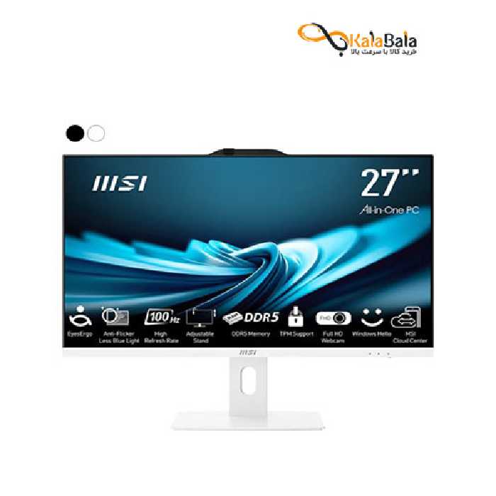 کامپیوتر یکپارچه MSI PRO AP272P 14M با پردازنده i5 و 16GB RAM