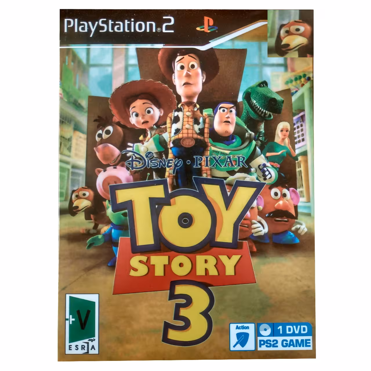 بازی toy story 3 disnep pixar مخصوص ps2