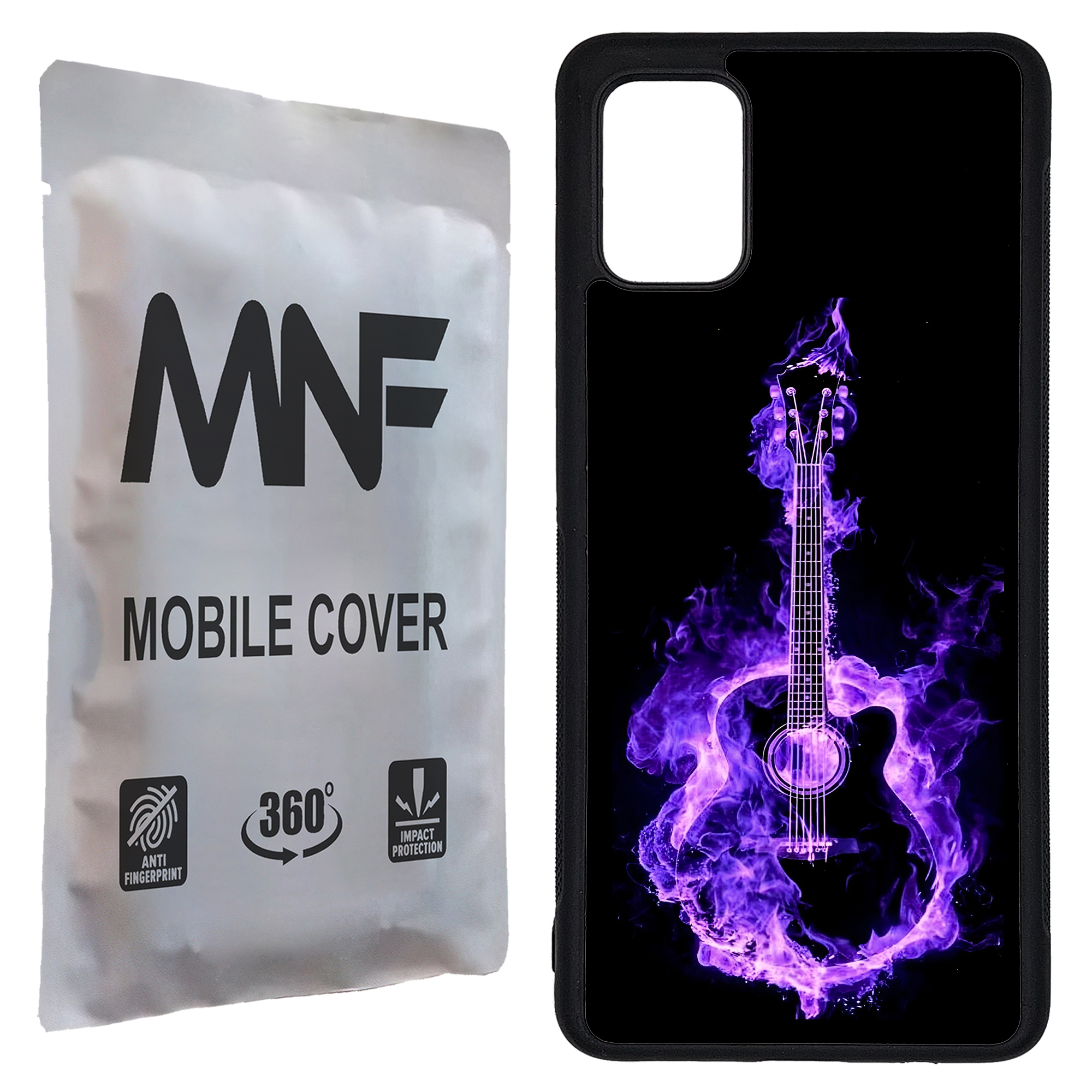 کاور ام ان اف طرح گیتار کد P-008 مناسب برای گوشی موبایل سامسونگ Galaxy A51