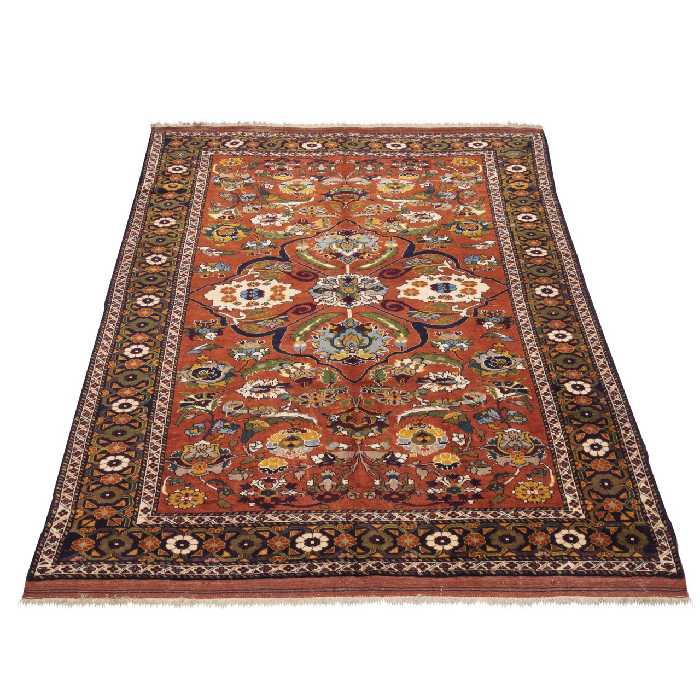 فرش قدیمی دستباف دو متری سی پرشیا کد 187171