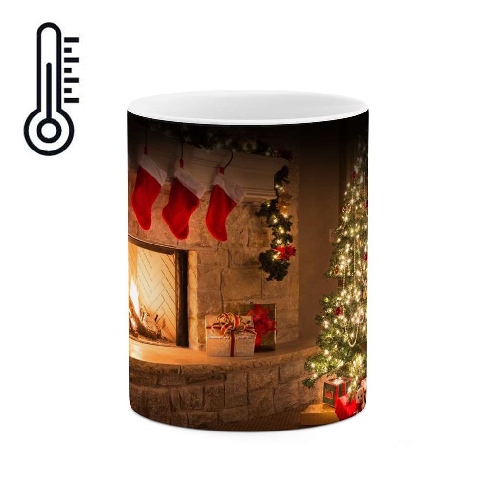 ماگ حرارتی طرح کریسمس مدل mgph14415