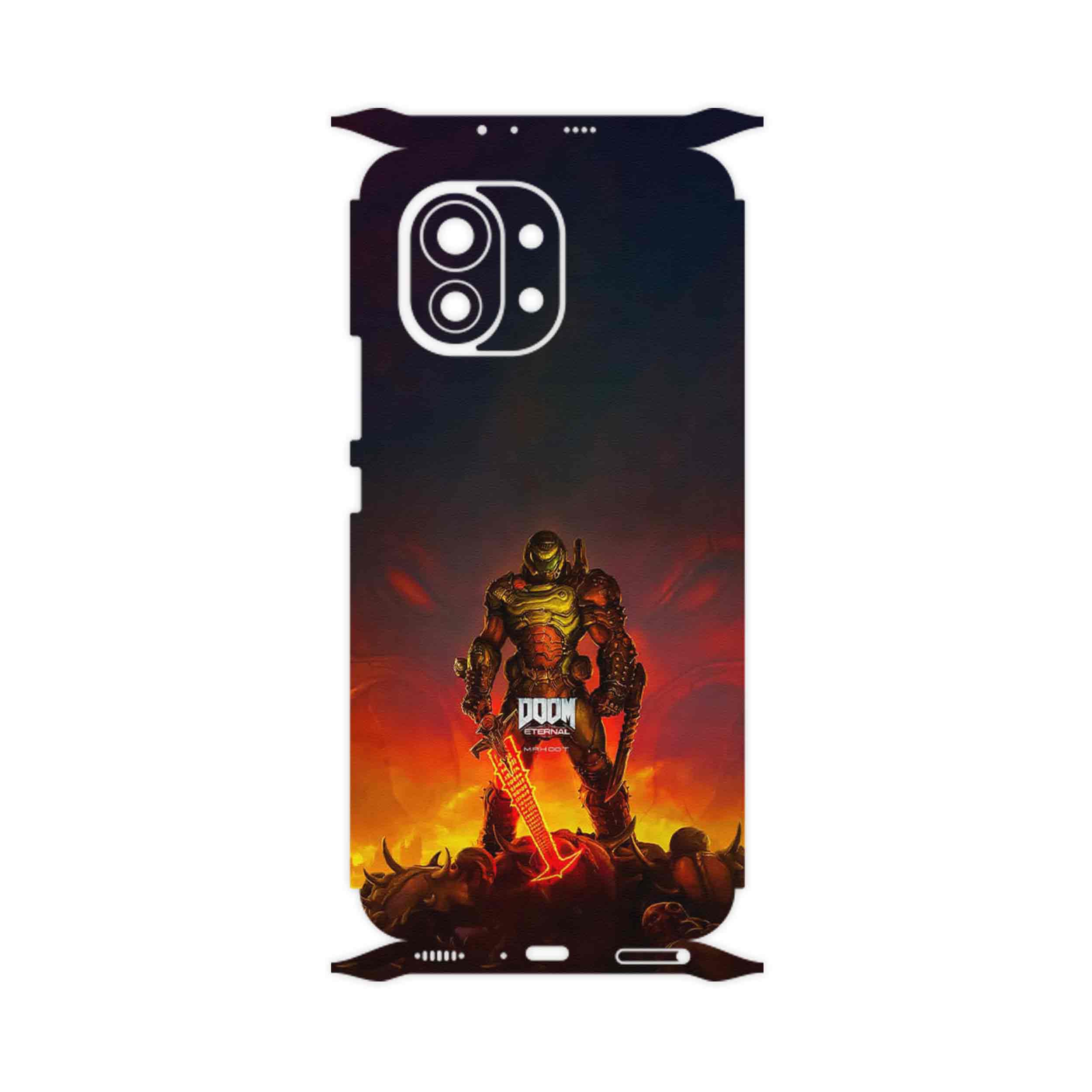 برچسب پوششی ماهوت مدل DOOM Game Series-FullSkin مناسب برای گوشی موبایل شیائومی Mi 11 5G