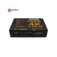 سوئیچ تصویر 5 پورت HDMI ونتولینک مدل UH-501