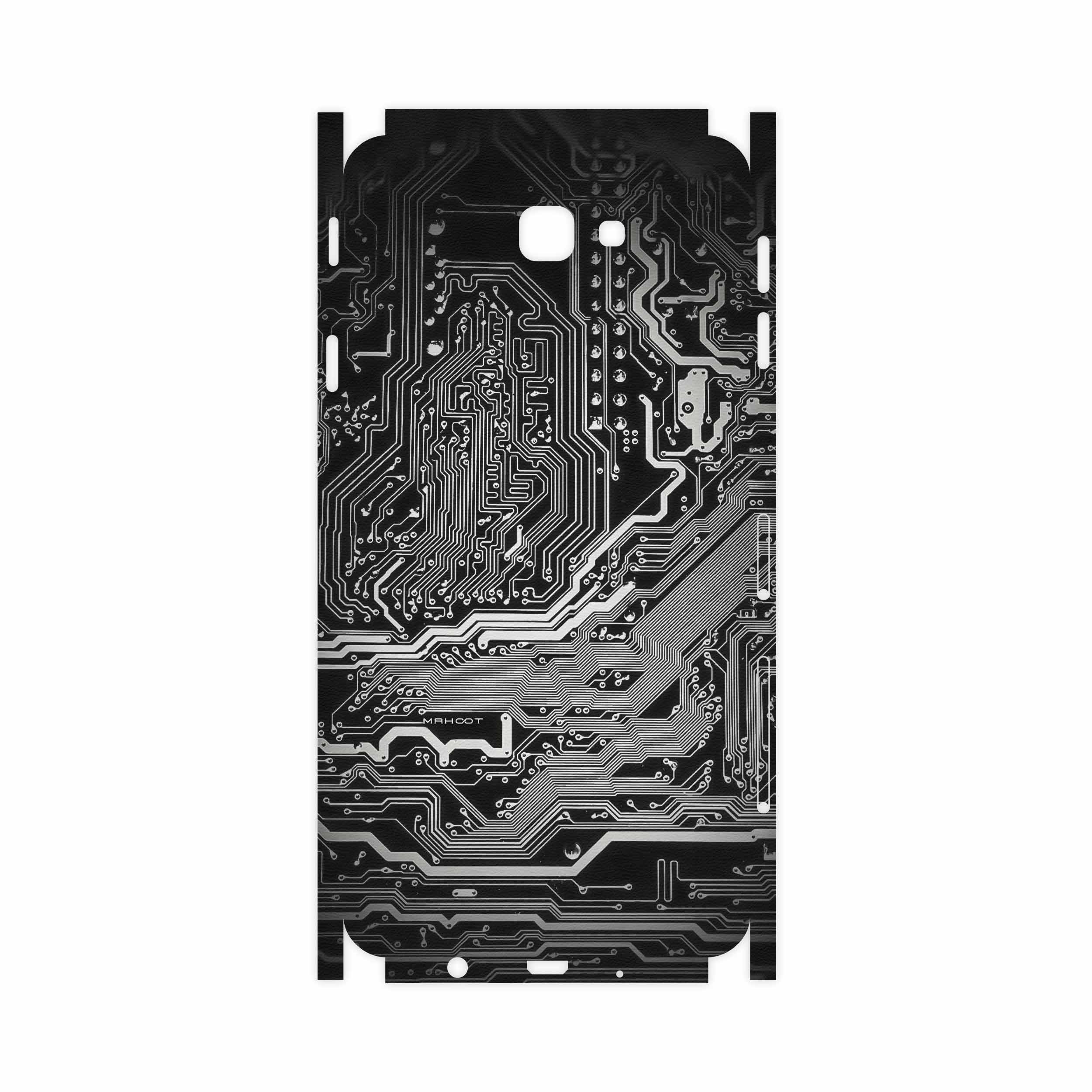 برچسب پوششی ماهوت مدل Black Printed Circuit Board-FullSkin مناسب برای گوشی موبایل سامسونگ Galaxy J7 Prime