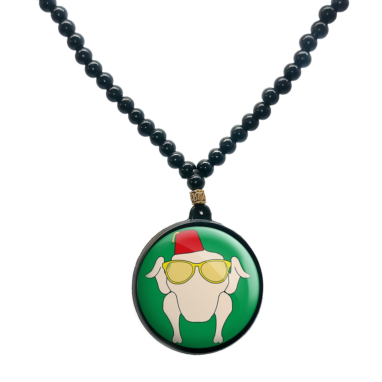 گردنبند پرمانه طرح فرندز کد pmd.18768مدل دو طرفه