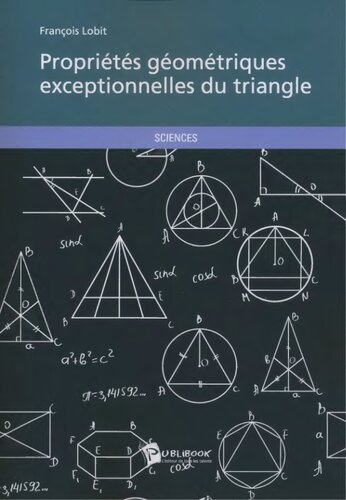 خرید و دانلود نسخه کامل کتاب Propriétés géométriques exceptionnelles du triangle