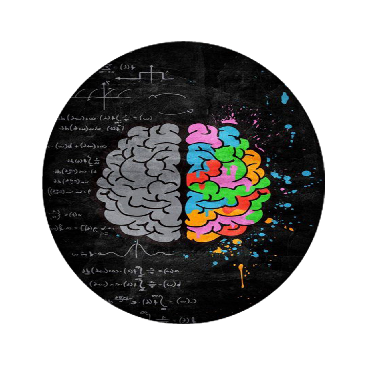 زیر لیوانی مدل مغز کد 1906