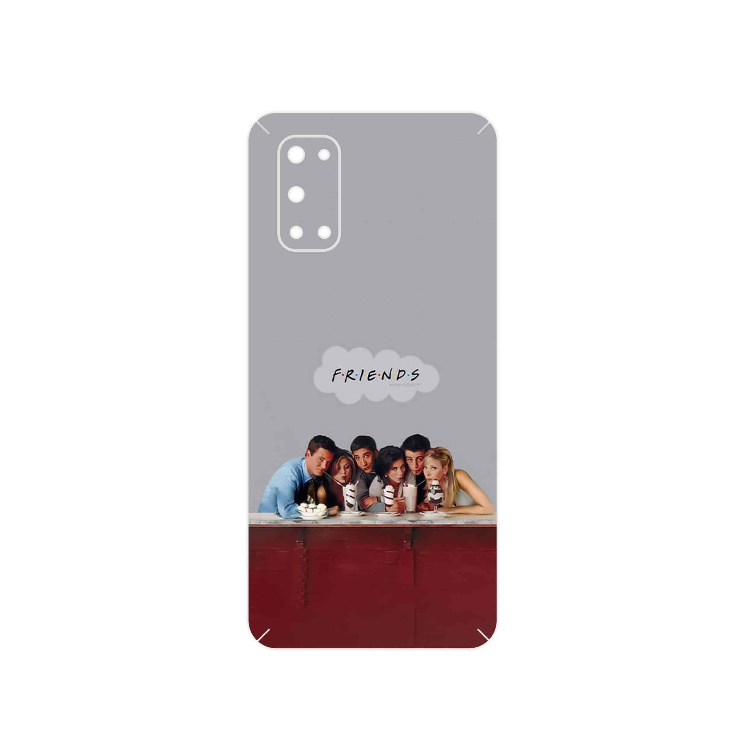 برچسب پوششی ماهوت مدل Friends 1 مناسب برای گوشی موبایل ریلمی 7 5G