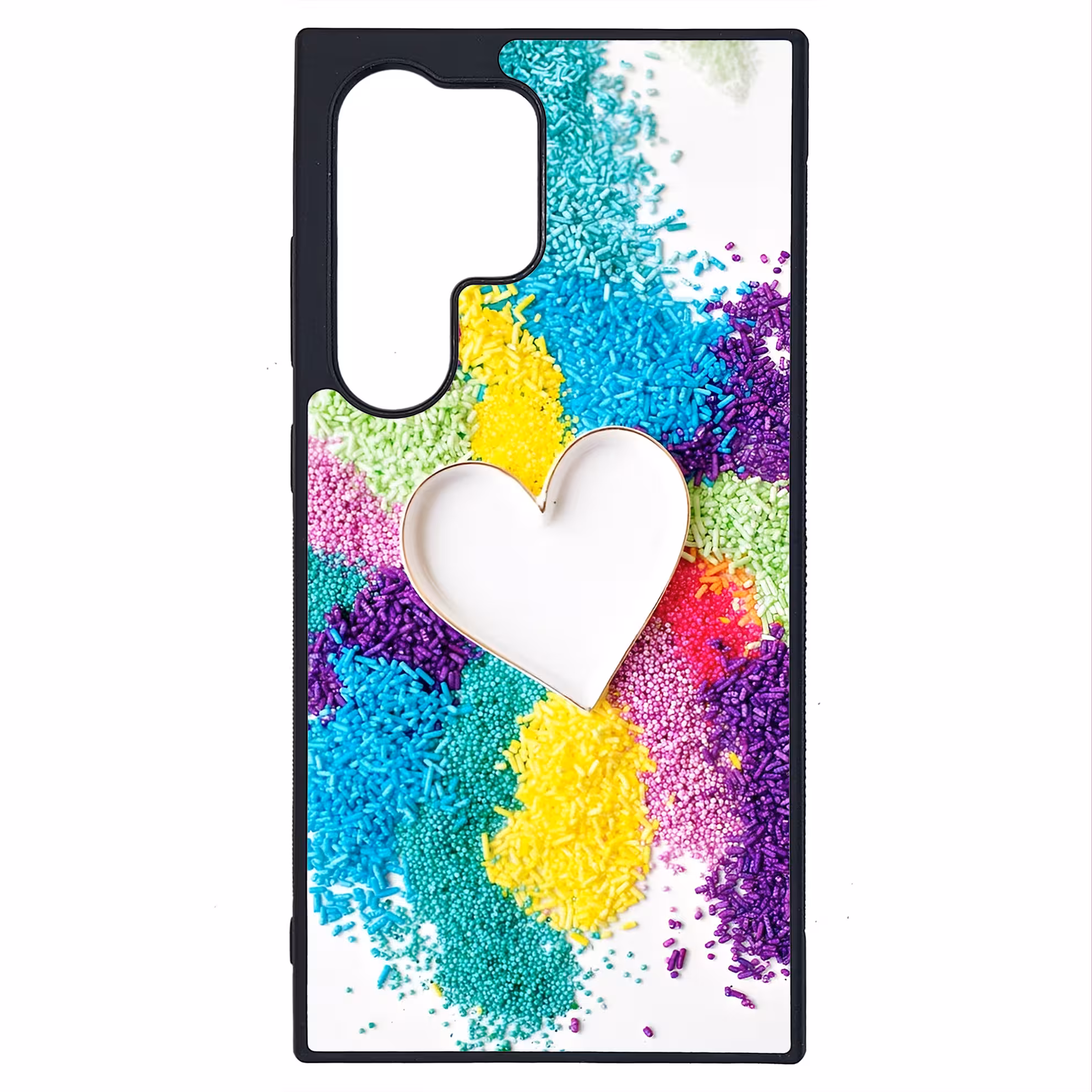 کاور طرح قلبی کد G-149 مناسب برای گوشی موبایل سامسونگ Galaxy S24 Ultra | دیجی قاب دونی
