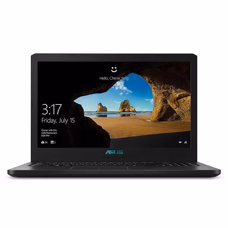 لپ تاپ ایسوس VivoBook مدل K570UD با پردازنده Core i5 و صفحه نمایش Full HD.