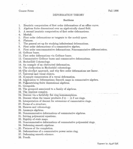 خرید و دانلود نسخه کامل کتاب Deformation theory